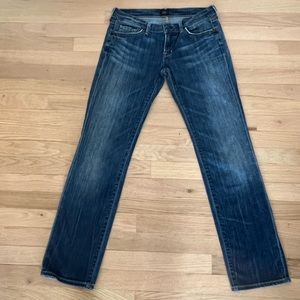 Citizens of Humanity Straight Leg Size 29.  Inseam 29”. Cut 7799 Style 1151-132